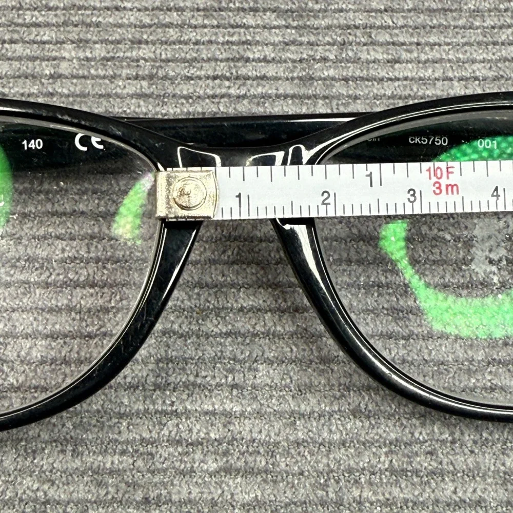 Calvin Klein CK5750 001 Black Rectangular Eyeglasses Frames 51-17-140 Men Womens